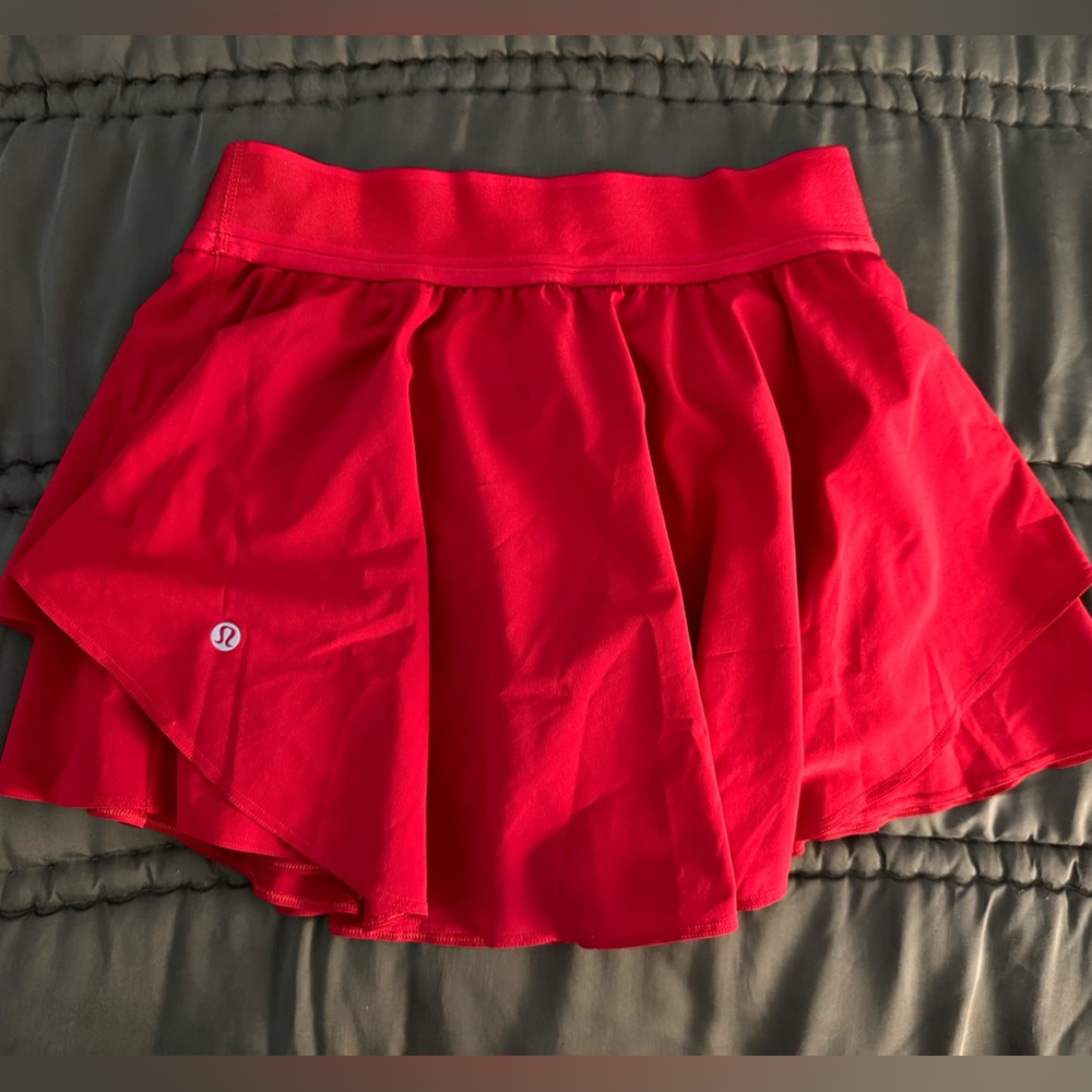 Lululemon Court Rival High Rise Tennis Skirt
